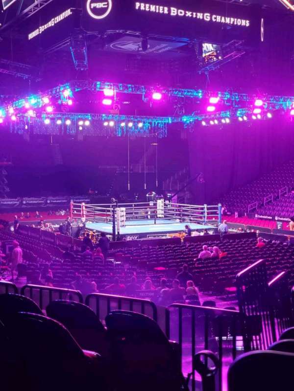 Prudential Center, section: 22, row: 11, seat: 2