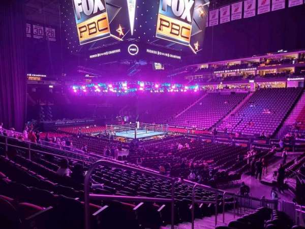 Prudential Center, section: 22, row: 17, seat: 20?