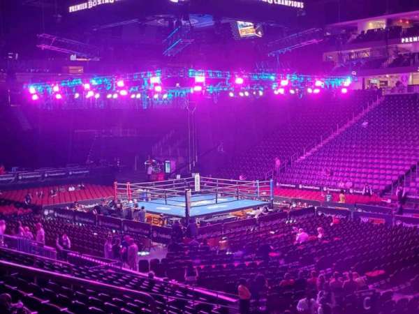Prudential Center, section: 22, row: 17, seat: 18