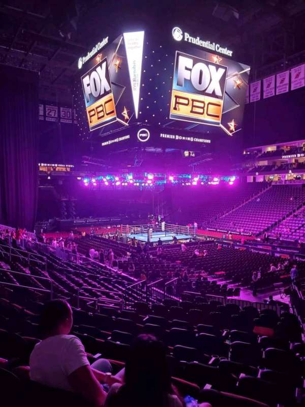 Prudential Center, section: 22, row: 17, seat: 7