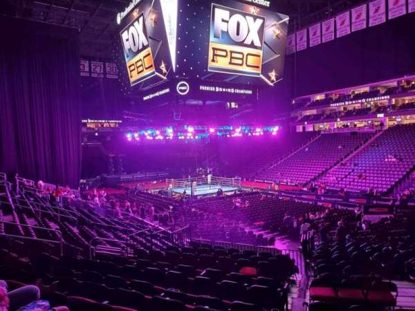 Prudential Center, section: 22, row: 17, seat: 4
