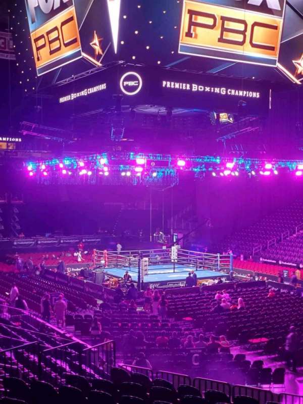 Prudential Center, section: 22, row: 17, seat: 3