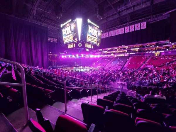 Prudential Center, section: 22, row: 17, seat: 20