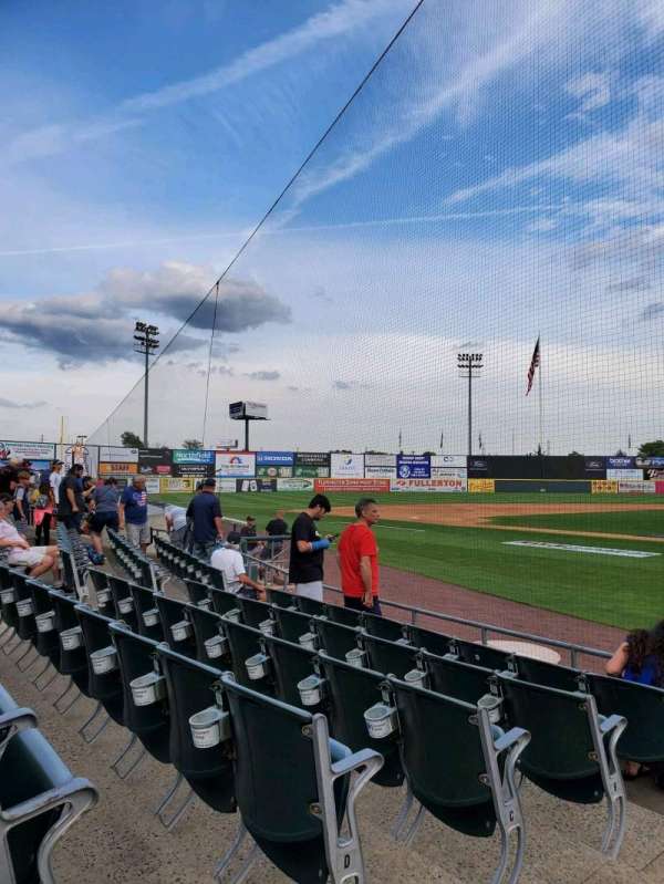 TD Bank Ballpark, section: 106, row: F, seat: 10
