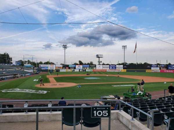 TD Bank Ballpark, section: 205, row: K, seat: 5