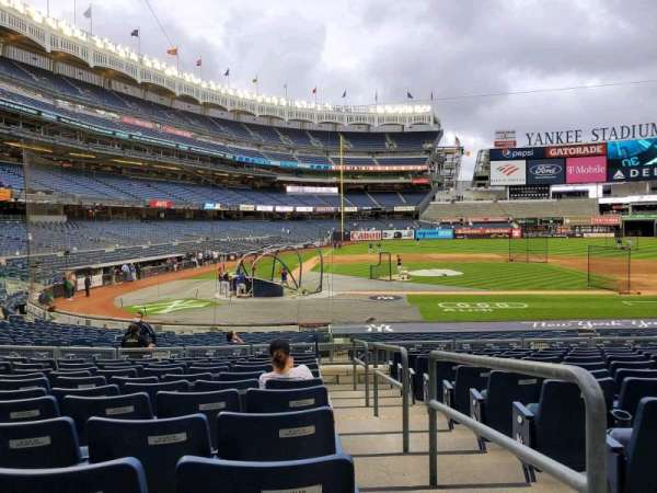 Yankee Stadium, section: 117B, row: 11, seat: 1