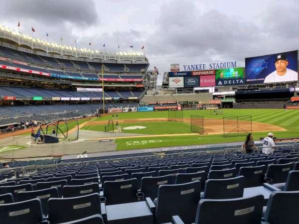 Yankee Stadium, section: 117A, row: 14, seat: 8