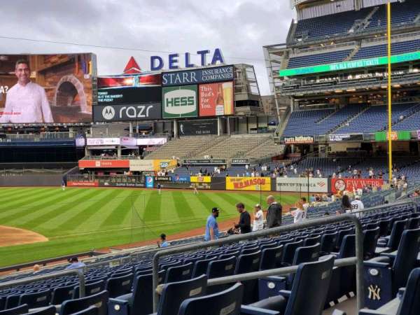 Yankee Stadium, section: 117A, row: 14, seat: 5