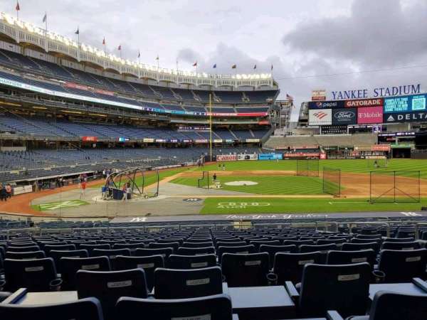 Yankee Stadium, section: 117A, row: 14, seat: 4