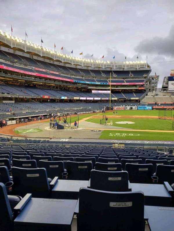 Yankee Stadium, section: 117A, row: 14, seat: 3