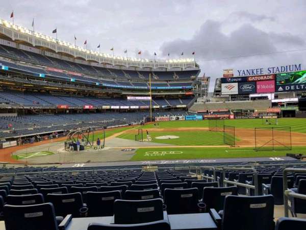 Yankee Stadium, section: 117A, row: 14, seat: 2