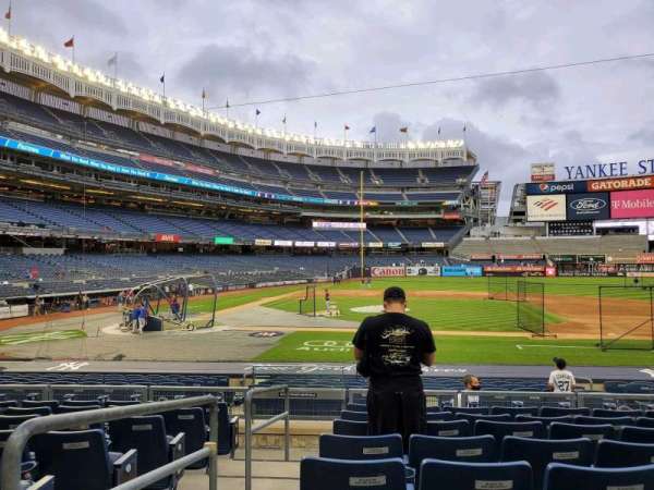 Yankee Stadium, section: 116, row: 8, seat: 18