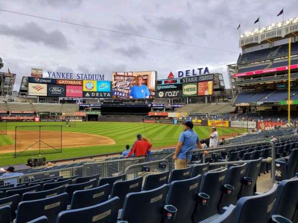 Yankee Stadium, section: 116, row: 8, seat: 8