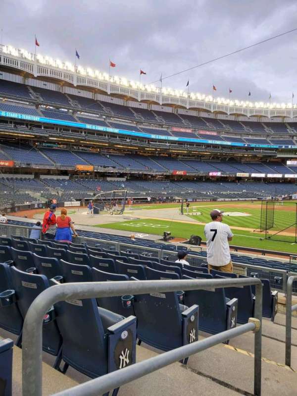 Yankee Stadium, section: 114B, row: 7, seat: 16