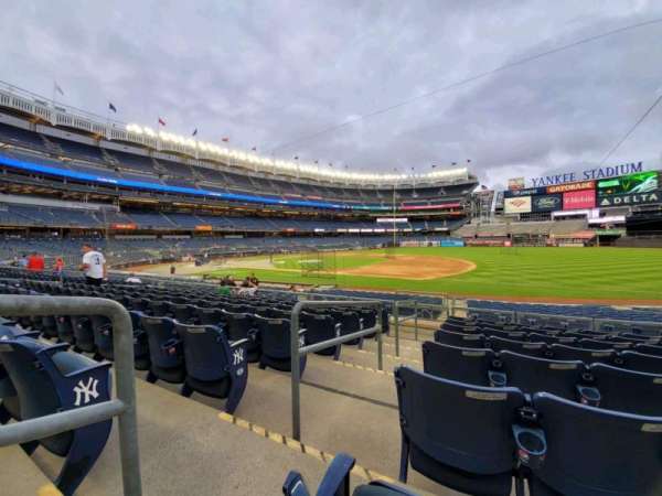 Yankee Stadium, section: 114A, row: 8, seat: 14