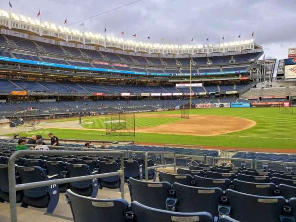 Yankee Stadium, section: 114A, row: 8, seat: 12