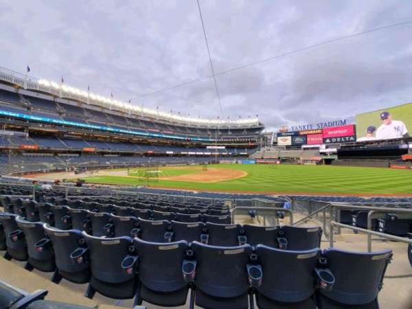 Yankee Stadium, section: 114A, row: 8, seat: 3