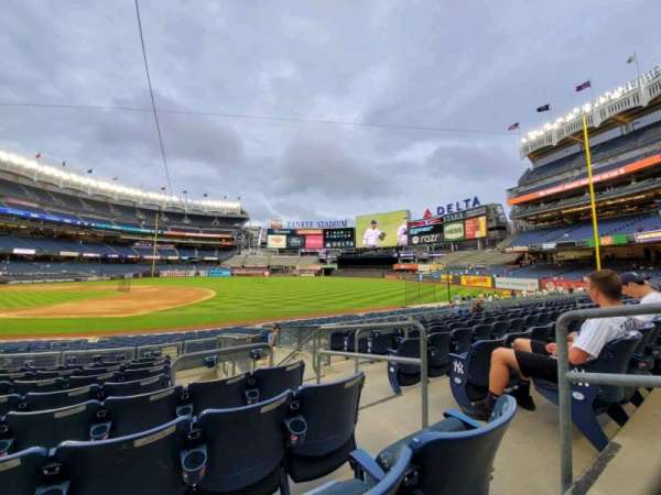 Yankee Stadium, section: 114A, row: 8, seat: 3