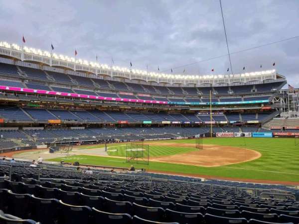 Yankee Stadium, section: 114A, row: 15, seat: 5