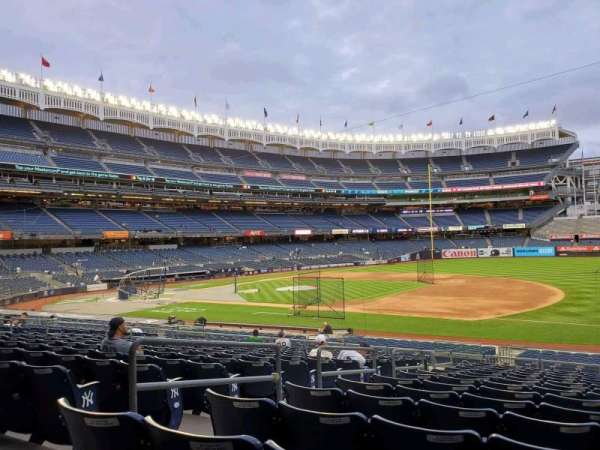 Yankee Stadium, section: 114A, row: 15, seat: 13