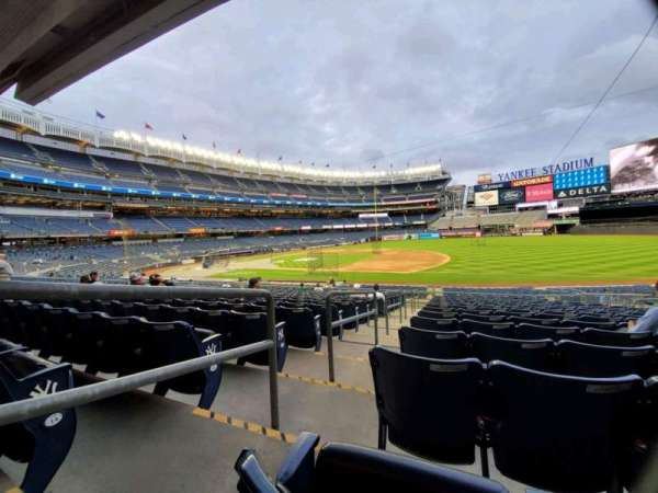 Yankee Stadium, section: 114A, row: 15, seat: 16