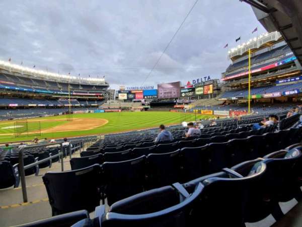 Yankee Stadium, section: 114A, row: 15, seat: 16