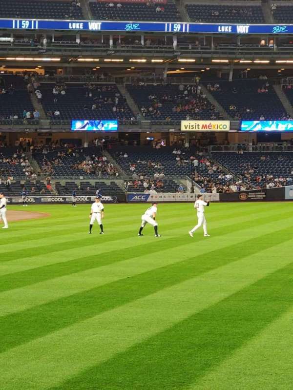 Yankee Stadium, section: 107, row: 1, seat: 3