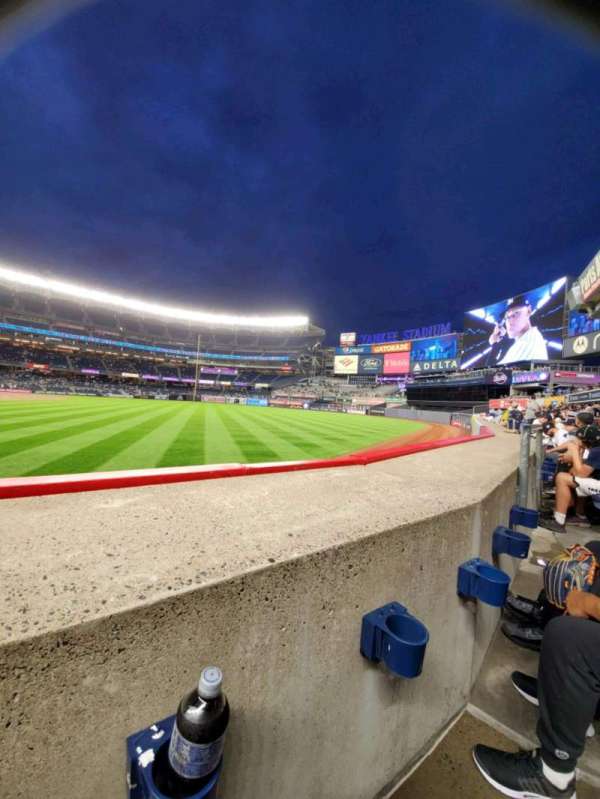 Yankee Stadium, section: 107, row: 1, seat: 5