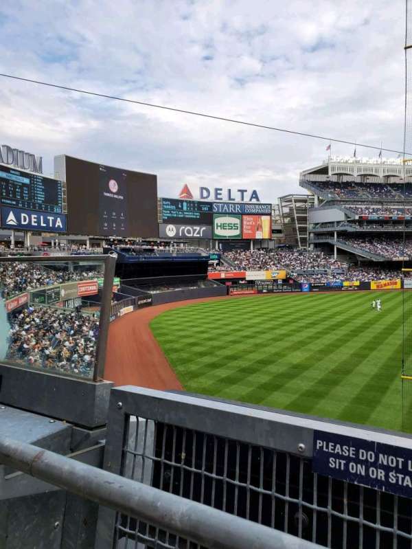 Yankee Stadium, section: 232A, row: 1, seat: 11