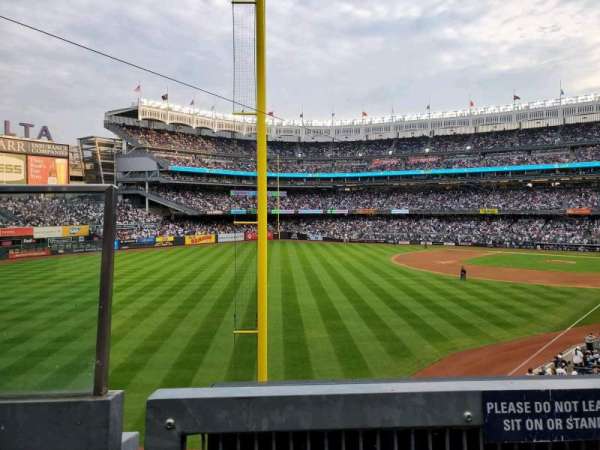 Yankee Stadium, section: 232A, row: 1, seat: 12