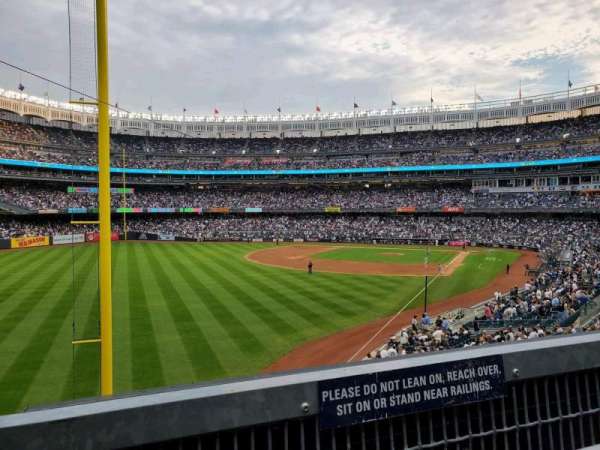 Yankee Stadium, section: 232A, row: 1, seat: 12