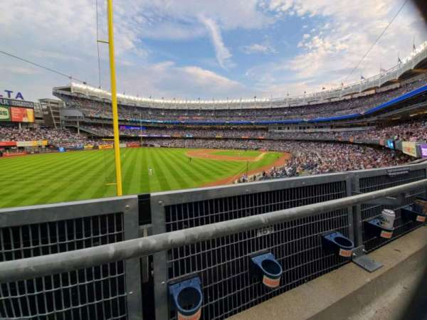 Yankee Stadium, section: 232A, row: 1, seat: 10