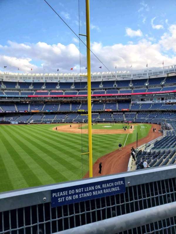 Yankee Stadium, section: 232B, row: 1, seat: 13
