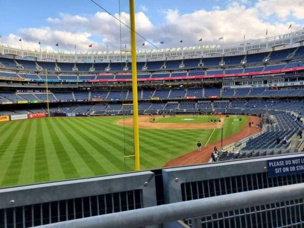 Yankee Stadium, section: 232B, row: 1, seat: 9