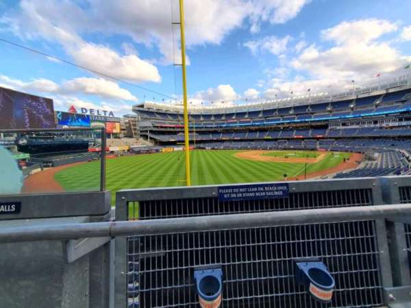 Yankee Stadium, section: 232A, row: 1, seat: 12