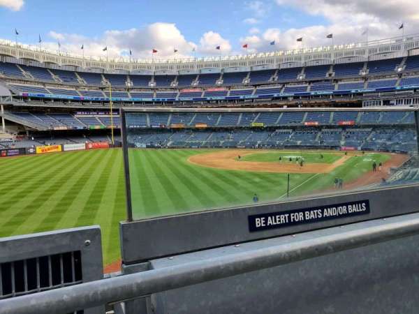 Yankee Stadium, section: 232A, row: 1, seat: 1