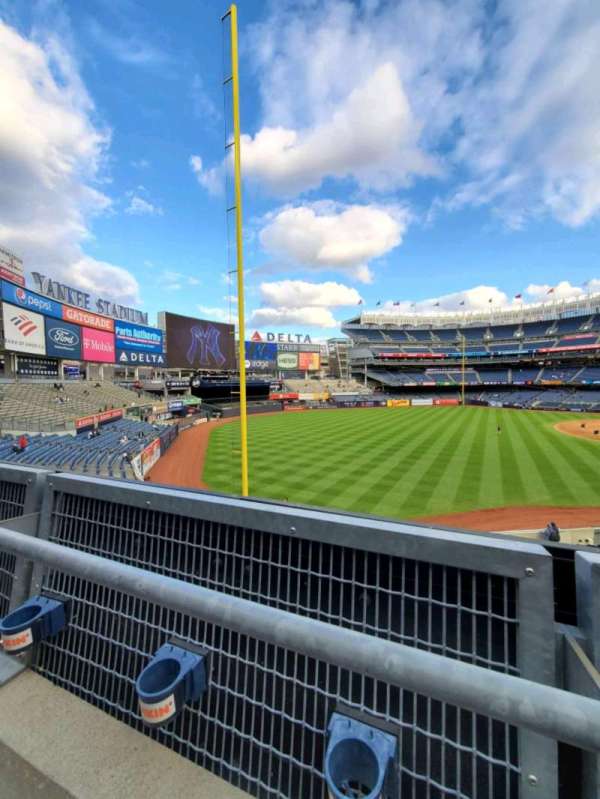 Yankee Stadium, section: 231, row: 1, seat: 8