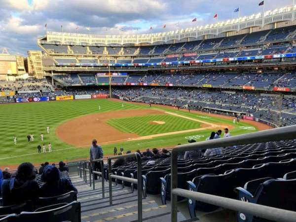 Yankee Stadium, section: 227A, row: 18, seat: 1