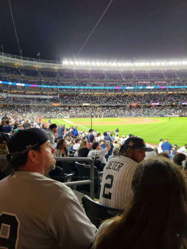 Yankee Stadium, section: 108, row: 13, seat: 13