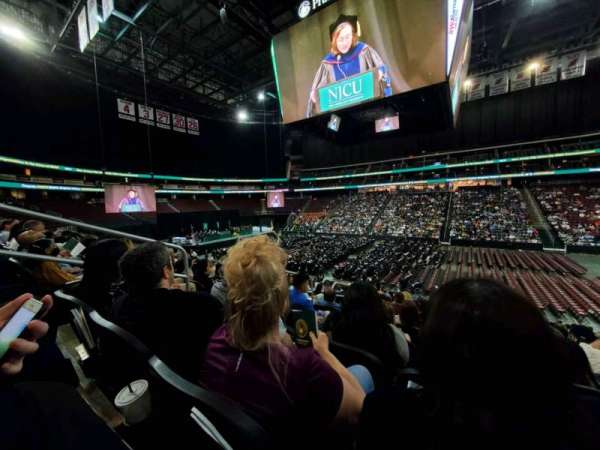 Prudential Center, section: 20, row: 18, seat: 15