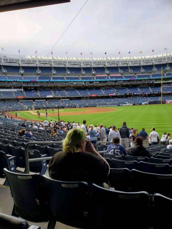 Yankee Stadium, section: 108, row: 15, seat: 13