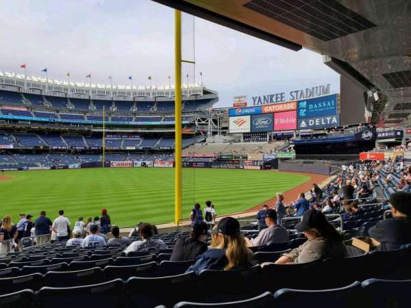 Yankee Stadium, section: 108, row: 15, seat: 11