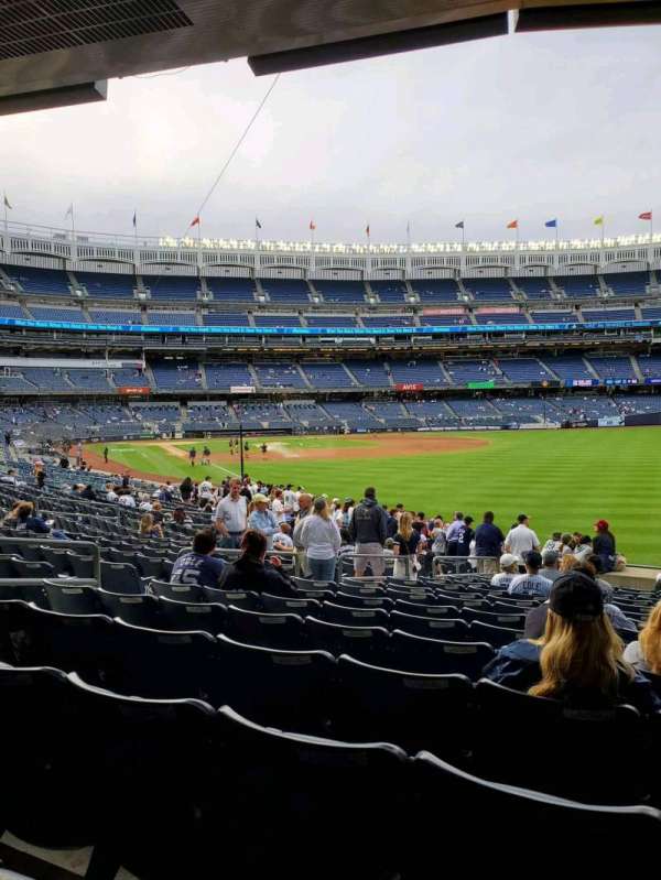 Yankee Stadium, section: 108, row: 15, seat: 8