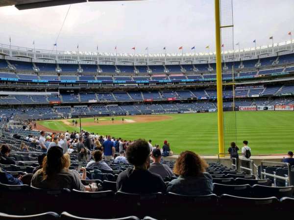 Yankee Stadium, section: 108, row: 15, seat: 3