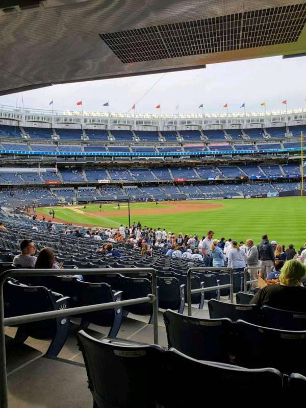 Yankee Stadium, section: 108, row: 17, seat: 15