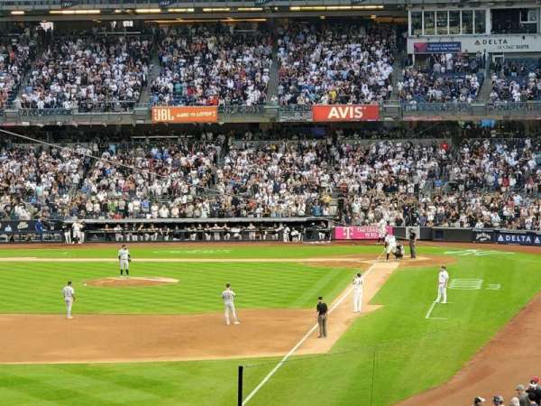 Yankee Stadium, section: 232A, row: 1, seat: 11