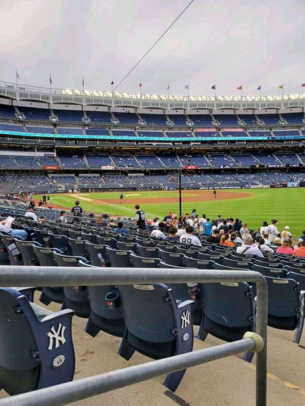 Yankee Stadium, section: 109, row: 13, seat: 16