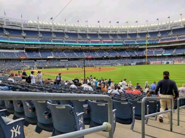 Yankee Stadium, section: 109, row: 13, seat: 16