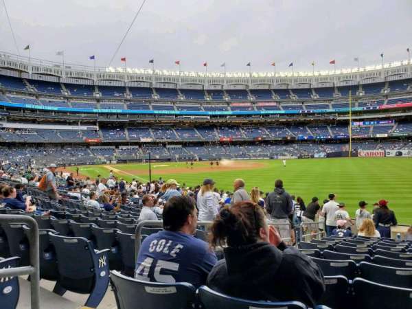 Yankee Stadium, section: 108, row: 12, seat: 12