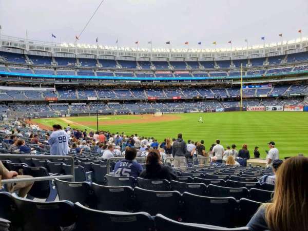 Yankee Stadium, section: 108, row: 14, seat: 11